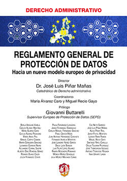 Reglamento general de protección de datos, de Adsuara Varela, Borja | portada del libro