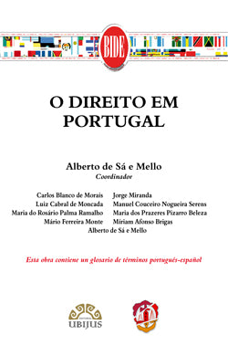 O Direito em Portugal, de Afonso Brigas | portada del libro