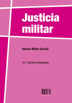 Justicia militar, de Millán Garrido, Antonio | portada del libro