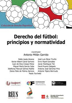 Derecho del fútbol, de Ayala Alcaraz, Pablo | portada del libro