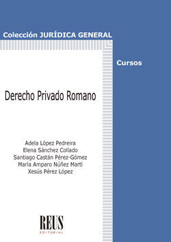 Derecho privado romano, de Castán Pérez-Gómez, Santiago | portada del libro