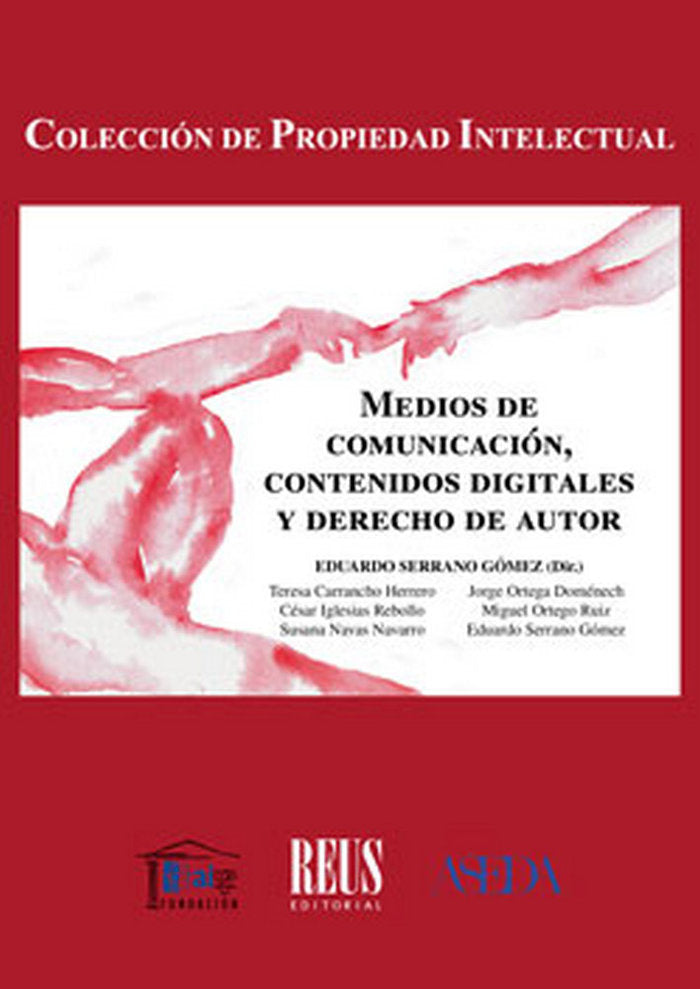 Medios de comunicación, contenidos digitales y derecho de autor, de Carrancho Herrero, María Teresa de Vico | portada del lib