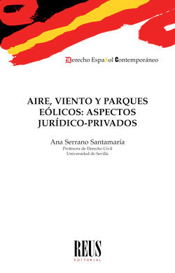 Aire, viento y parques eólicos, de Serrano Santamaría, Ana | portada del libro
