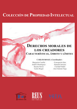 Derechos morales de los creadores, de Castilla Barea, Margarita | portada del libro