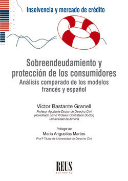 Sobreendeudamiento y protección de los consumidores, de Bastante Granell , Víctor | portada del libro