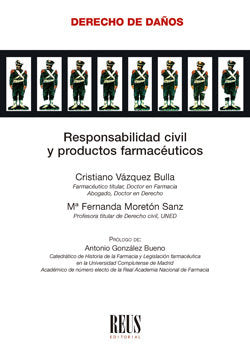 Responsabilidad civil y productos farmacéuticos, de Moretón Sanz, María Fernanda | portada del libro