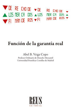 FUNCION DE LA GARANTIA REAL, de VEIGA COPO, ABEL B. | portada del libro
