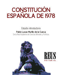 CONSTITUCION ESPAÑOLA DE 1978, de LUCAS MURILLO DE LA CUEVA, PABLO | portada del libro