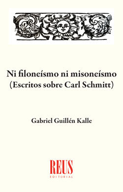 NI FILONEISMO NI MISONEISMO, de GUILLEN KALLE | portada del libro