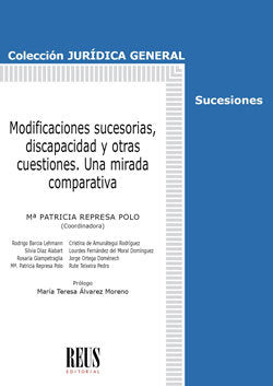 Modificaciones sucesorias, discapacidad y otras cuestiones, de AA.VV. | portada del libro