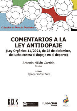 COMENTARIOS A LA LEY ANTIDOPAJE, de AA.VV. | portada del libro