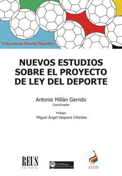 Nuevos estudios sobre el proyecto de Ley del Deporte, de VARIOS AUTORES | portada del libro