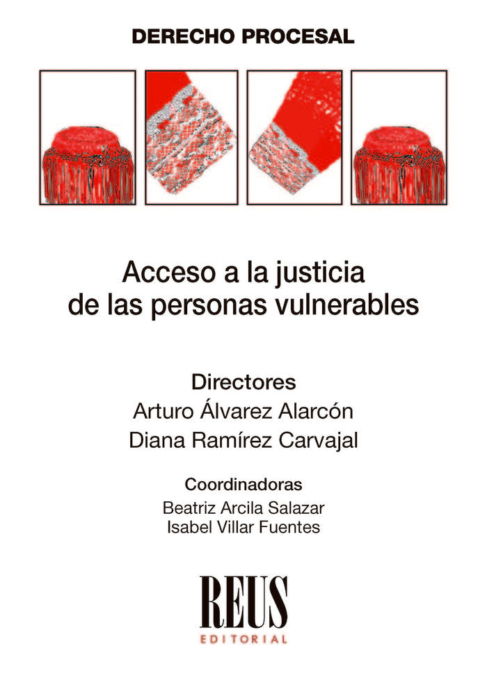 Acceso a la justicia de las personas vulnerables, de VARIOS AUTORES | portada del libro