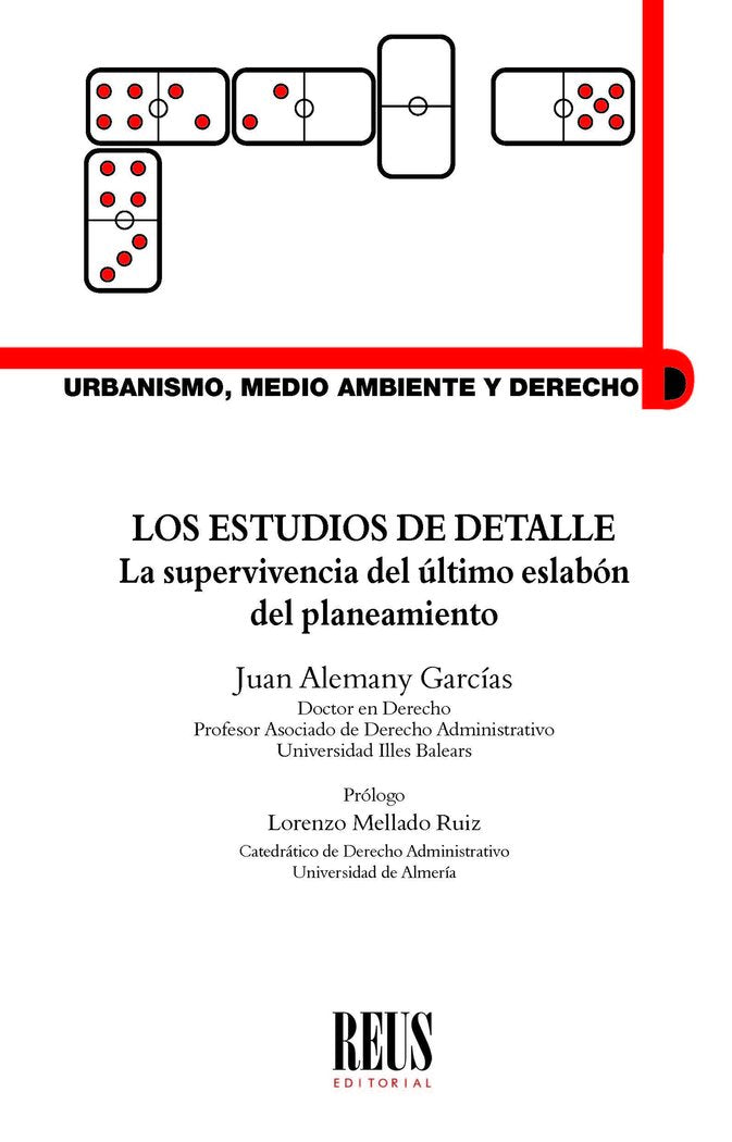 LOS ESTUDIOS DE DETALLE, de ALEMANY GARCIAS,JUAN | portada del libro