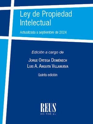 Ley de Propiedad Intelectual, de ORTEGA DOMENECH, JORGE | portada del libro