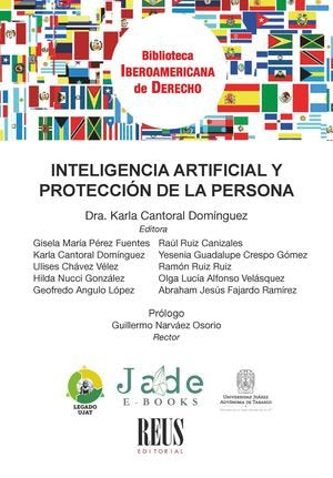 INTELIGENCIA ARTIFICIAL Y PROTECCION DE LA PERSONA, de ALFONSO VELASQUEZ, OLGA LUCIA | portada del libro
