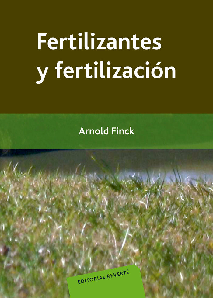Fertilizantes y fertilización, de Finck, A. | portada del libro