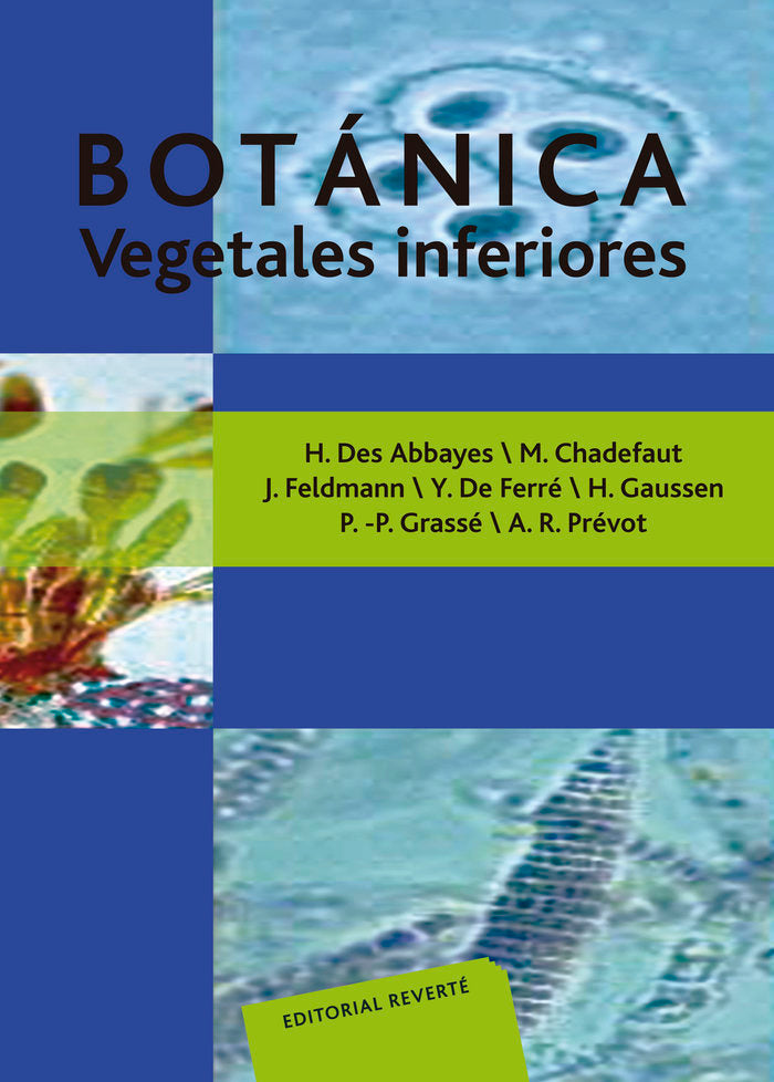 Botánica. Vegetales inferiores, de Des Abbayes, Henry | portada del libro