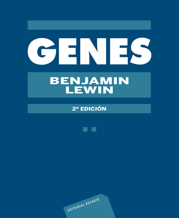 Genes Vol II, de Lewin, Benjamin | portada del libro