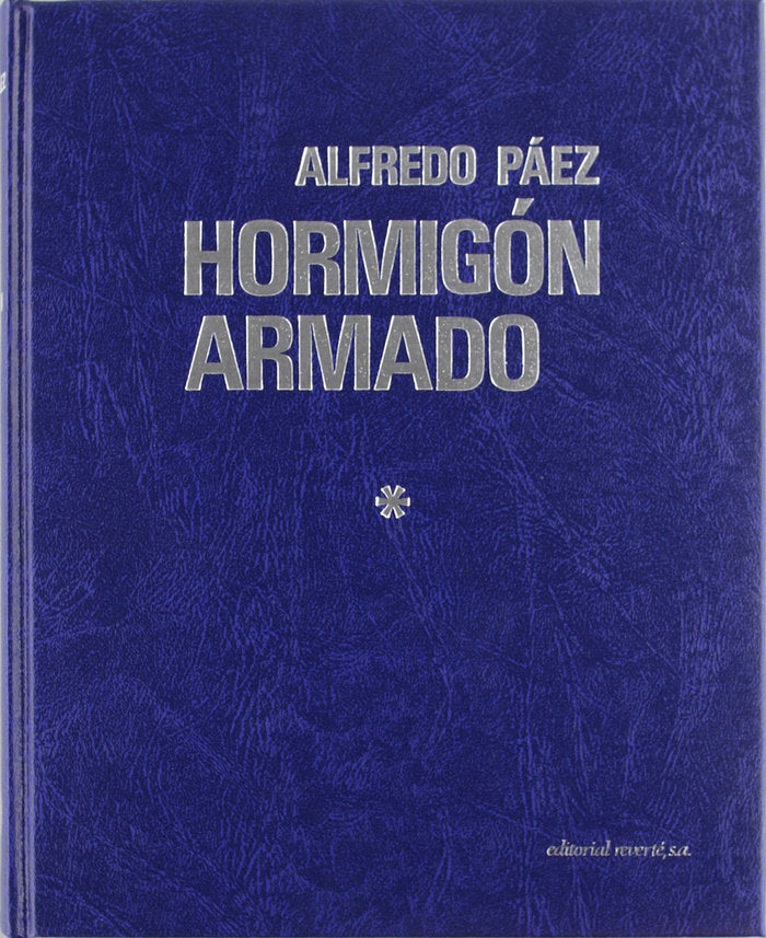 Hormigón armado (2 TOMOS), de Paez Balaca, Alfredo | portada del libro