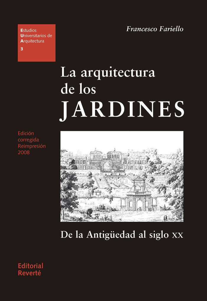 La arquitectura de los jardines (EUA03), de Fariello, Francesco | portada del libro