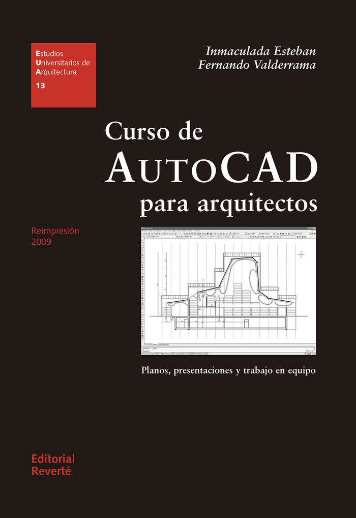 Curso de AutoCad para arquitectos (EUA13), de González Fernández de Valderrama, Fernando | portada del libro