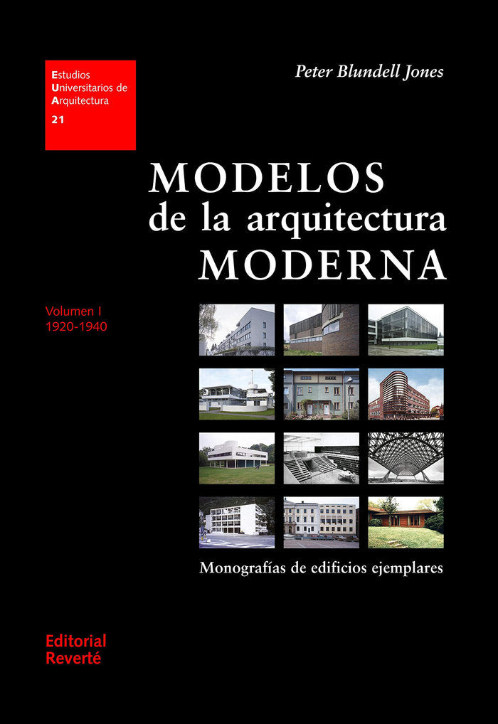Modelos de la arquitectura moderna. Vol. I (EUA21), de Blundell Jones, Peter | portada del libro