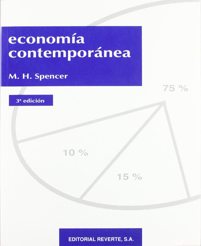 Economía contemporánea, de Spencer, Milton H. | portada del libro