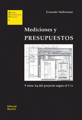 MEDICIONES Y PRESUPUESTOS, de GONZALEZ FERNANDEZ DE VALDERRAMA, FERNANDO | portada del libro