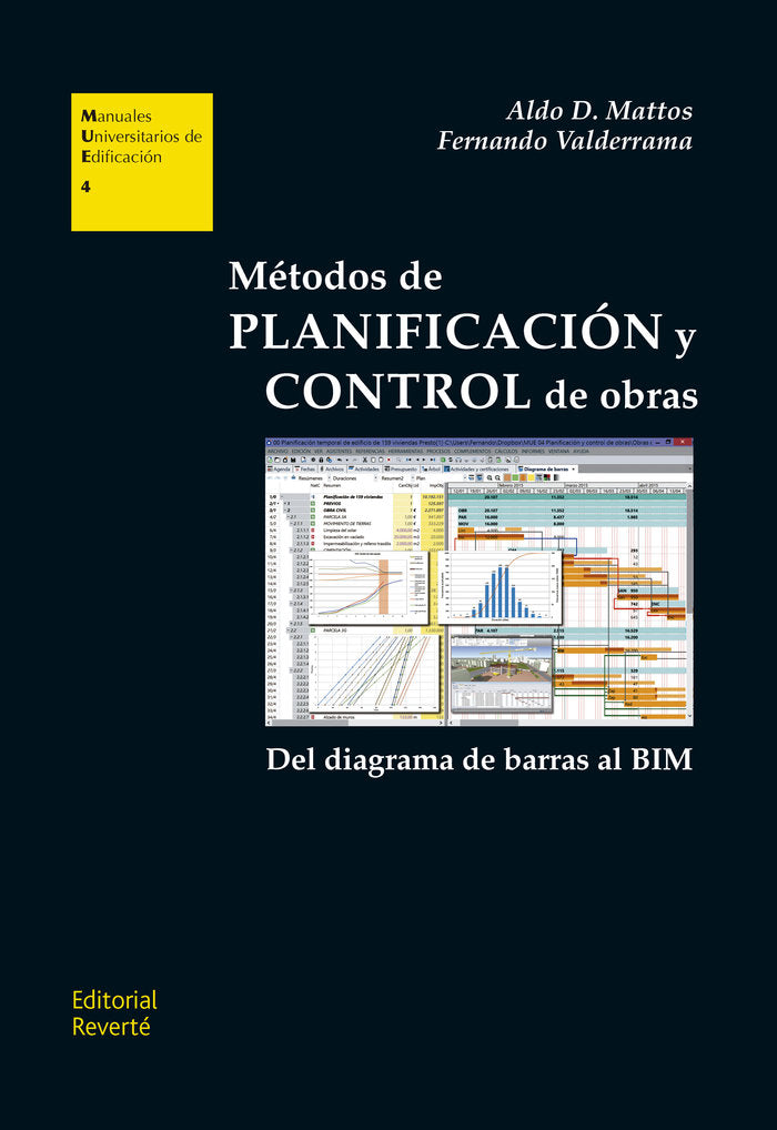 Métodos de planificación y control de obras (MUE04), de Mattos, Aldo D. | portada del libro