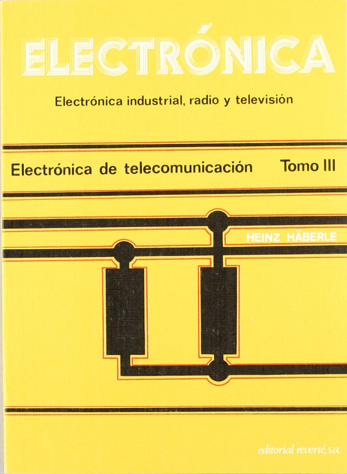 Electrónica de telecomunicación III, de Haberle, H. | portada del libro
