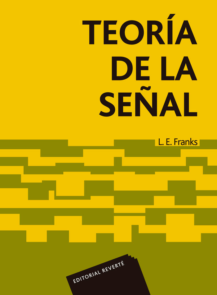 Teoría de la señal, de Franks, L. E. | portada del libro