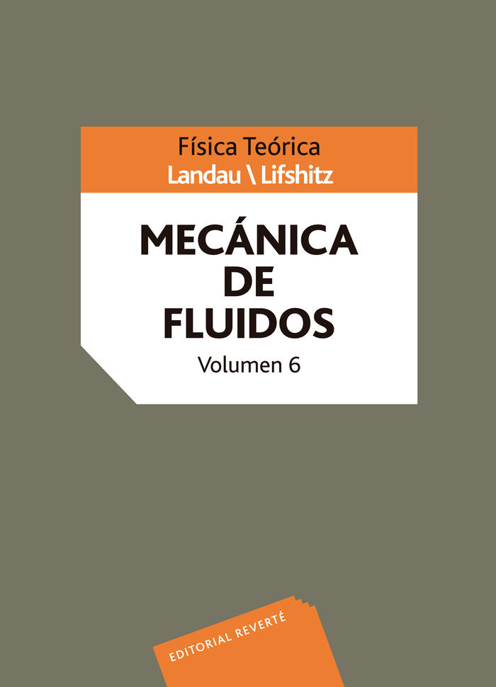 Mecánica de fluidos. Vol. VI, de Landau, L. D. | portada del libro