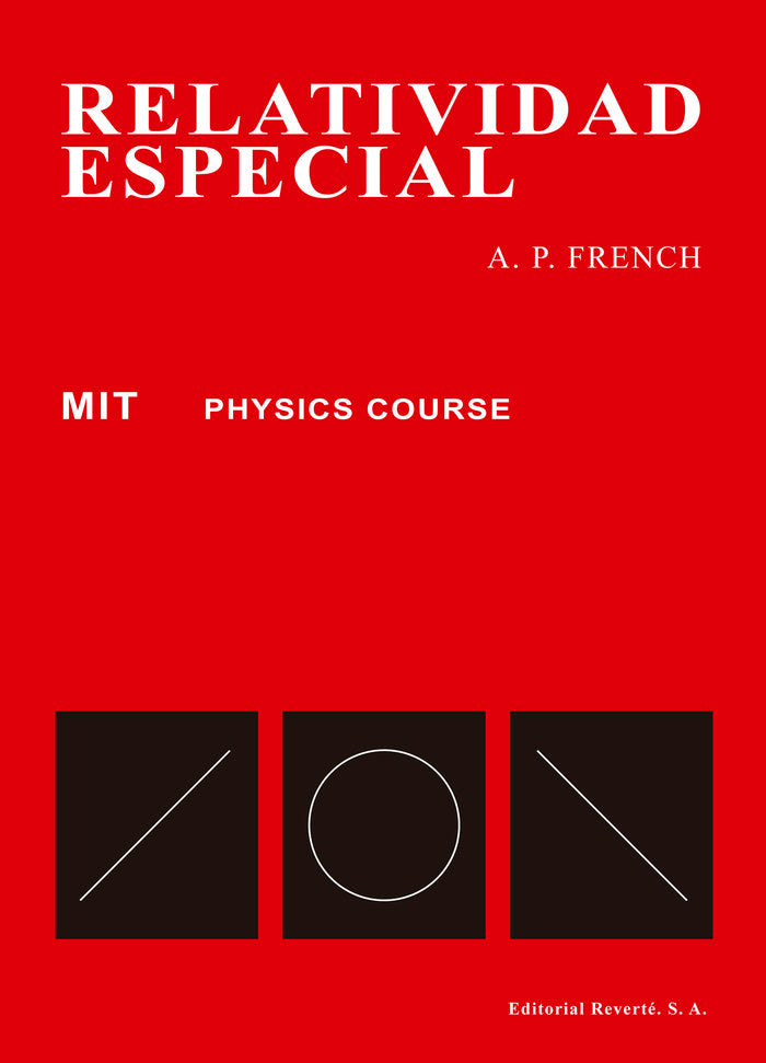 Relatividad especial, de French, Anthony Philip | portada del libro
