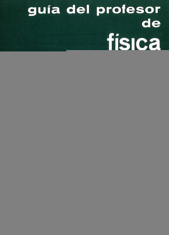 Física. Edición internacional. Guía del profesor, de Physical Science Study Committee (P.S.S.C.) | portada del libro