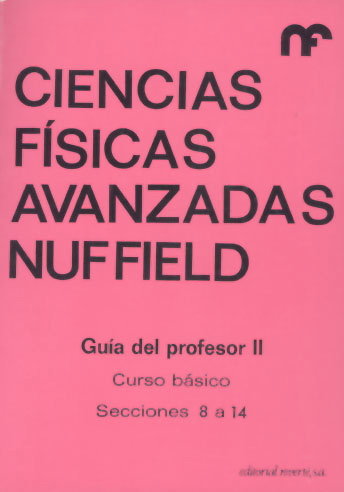 CIENCIAS FISICAS AVANZADAS/PROFESOR-2, de NUFFIELD FOUNDATION | portada del libro