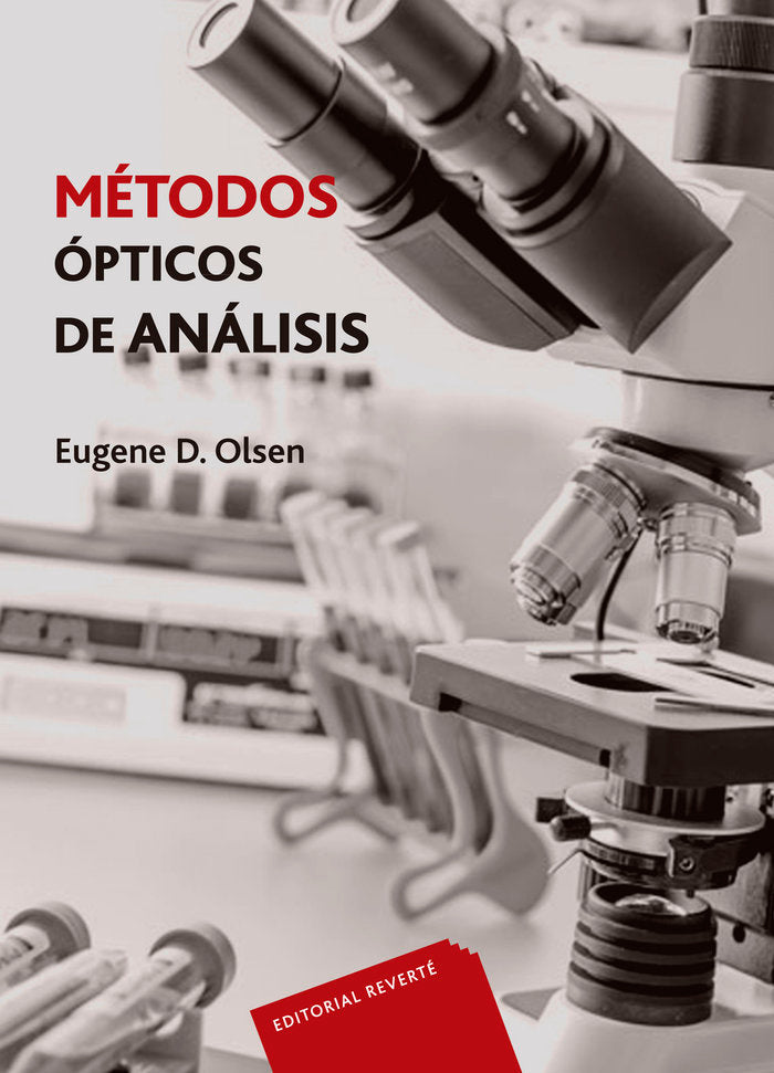Métodos ópticos de análisis, de Olsen, E D. | portada del libro