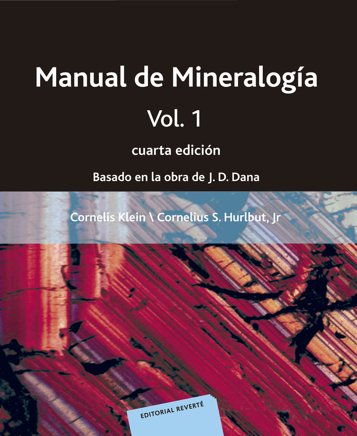 Manual de Mineralogia. Volumen 1, de Klein, Cornelis | portada del libro