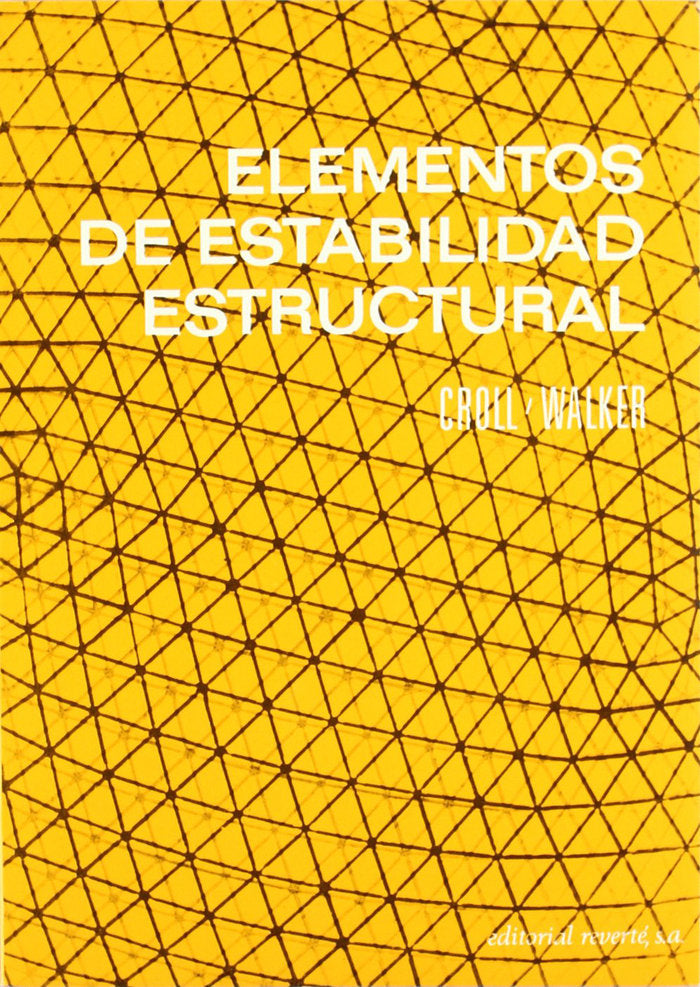 Elementos de estabilidad estructural, de Croll, J. G. A. | portada del libro