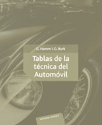 Tablas de la técnica del automóvil, de Hamm, G. | portada del libro