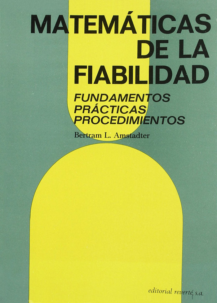Matemáticas de la fiabilidad, de Amstadter, Bertram L. | portada del libro