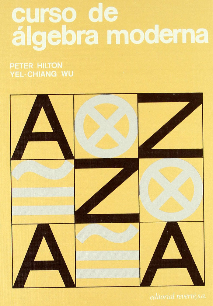 Curso de álgebra moderna, de Hilton, P. | portada del libro