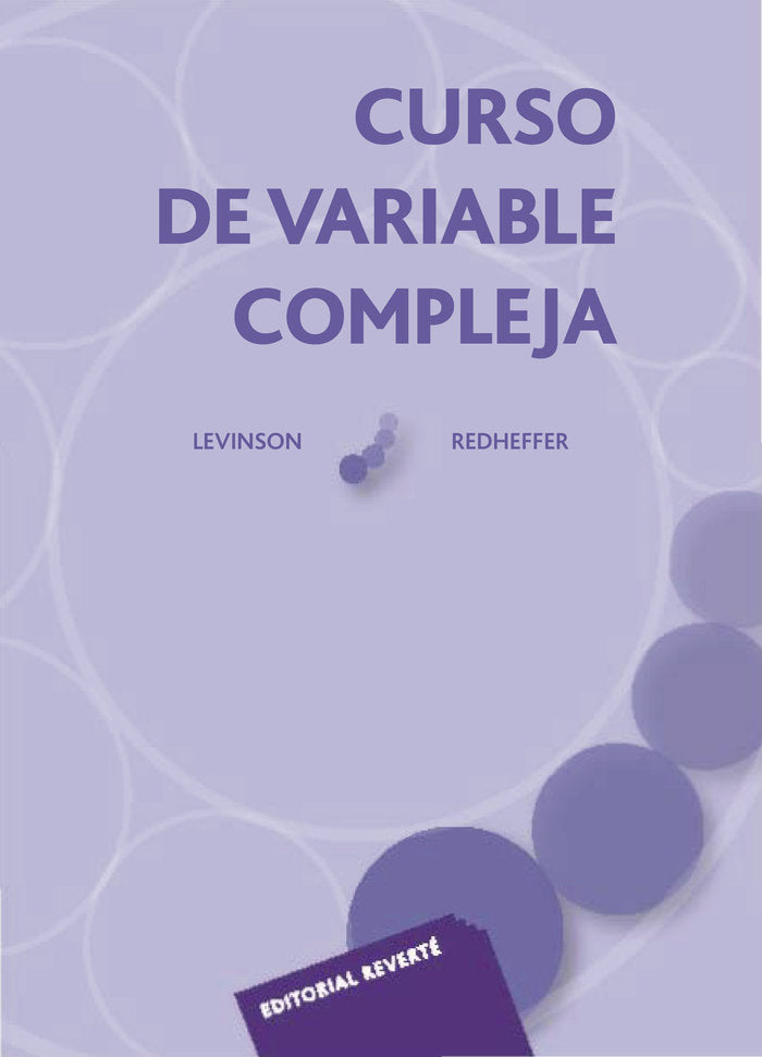 Curso de variable compleja, de Levinson, Norman | portada del libro