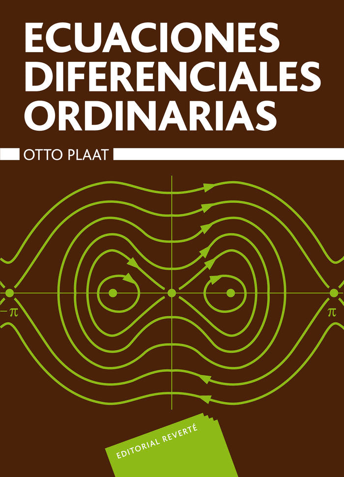Ecuaciones diferenciales ordinarias, de Plaat, Otto | portada del libro