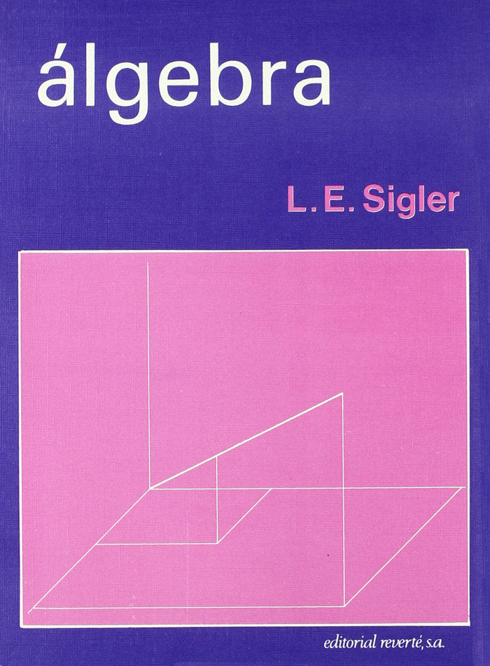 Álgebra, de Sigler, L. E. | portada del libro
