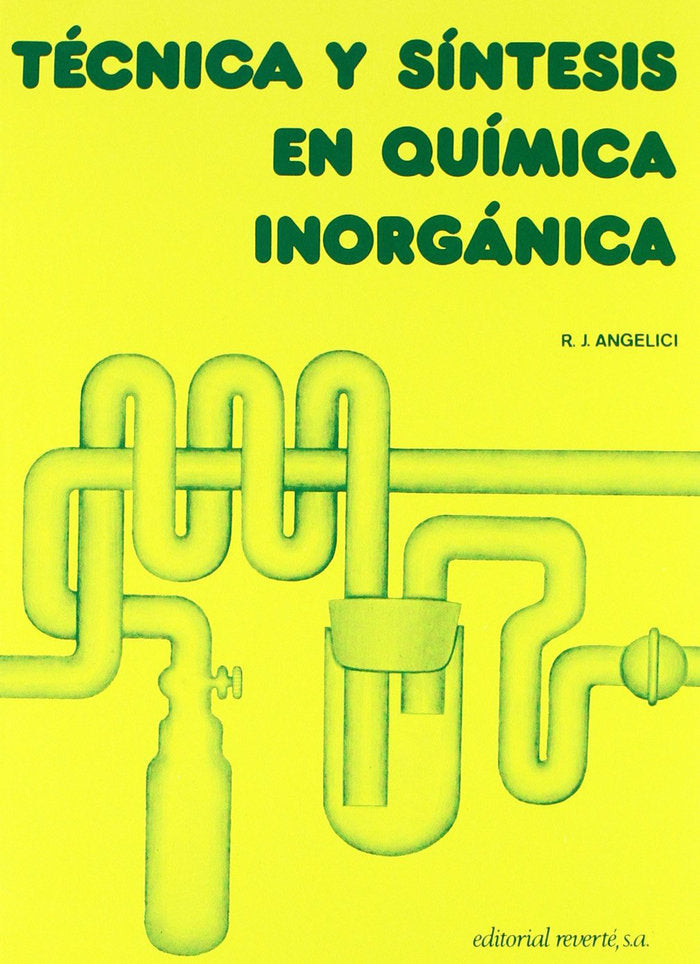 Técnica y síntesis en química inorgánica, de Angelici, R. J. | portada del libro