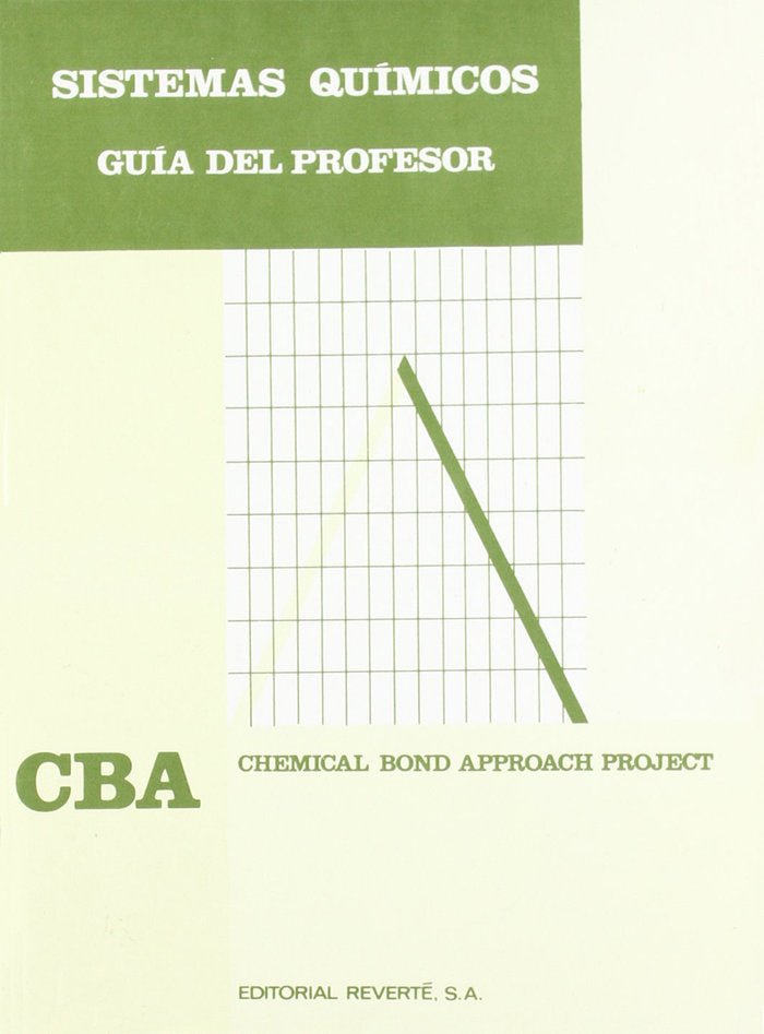 Sistemas químicos. Guía del profesor, de C.B.A. (Chemical Bond Approach Project) | portada del libro