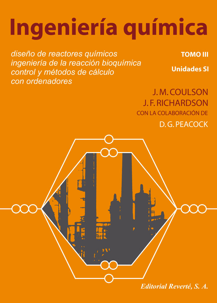 Ingeniería química TOMO III. Diseño de reactores químicos, de Coulson, John Metcalfe | portada del libro