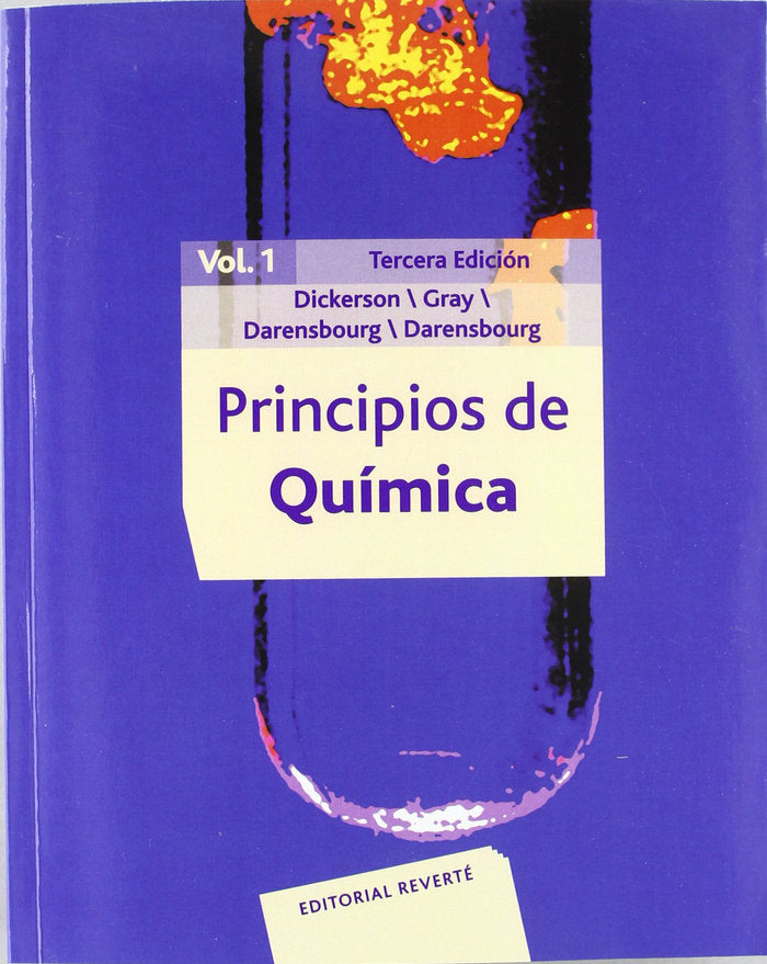 Principios de química (2 vols. - OC), de Dickerson, Richard. E. | portada del libro