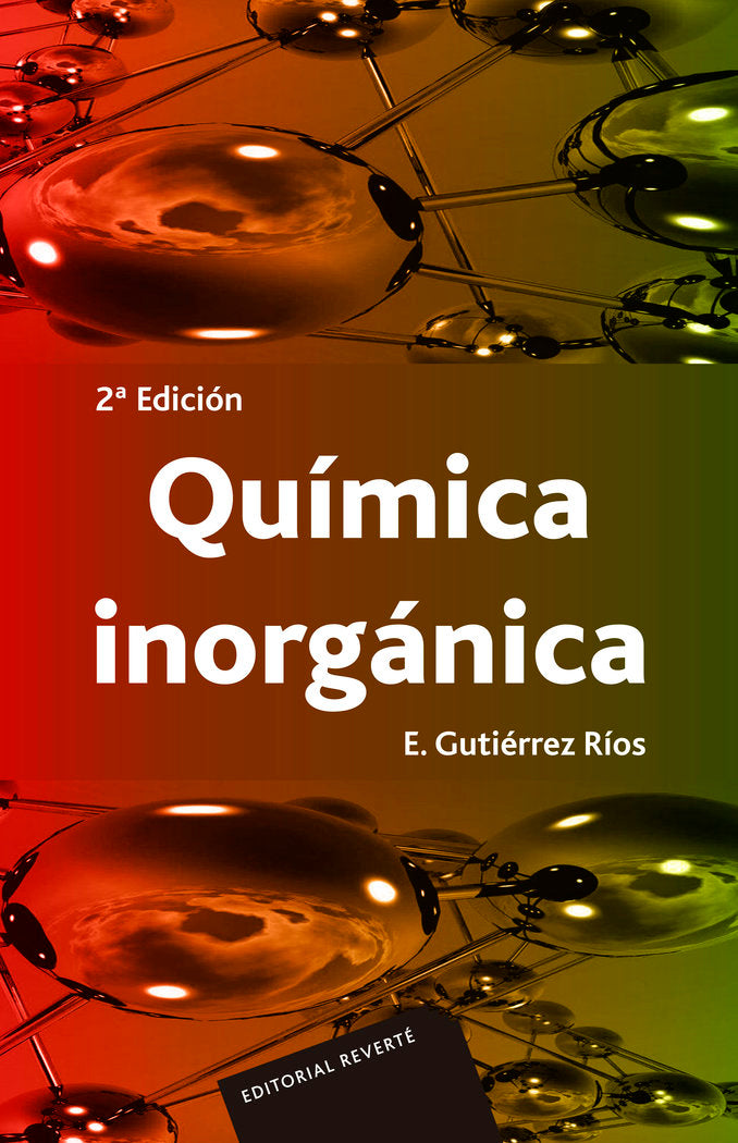 Química inorgánica, de Gutiérrez Ríos, Enrique | portada del libro